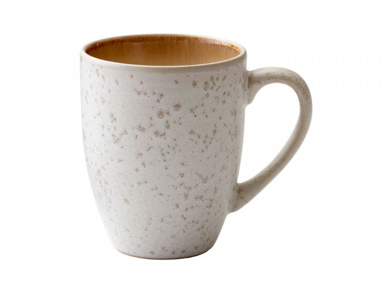 Krús með haldi 30cl cream/cream