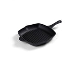 Steikarpanna m.rifflum 28x28cm cast iron black