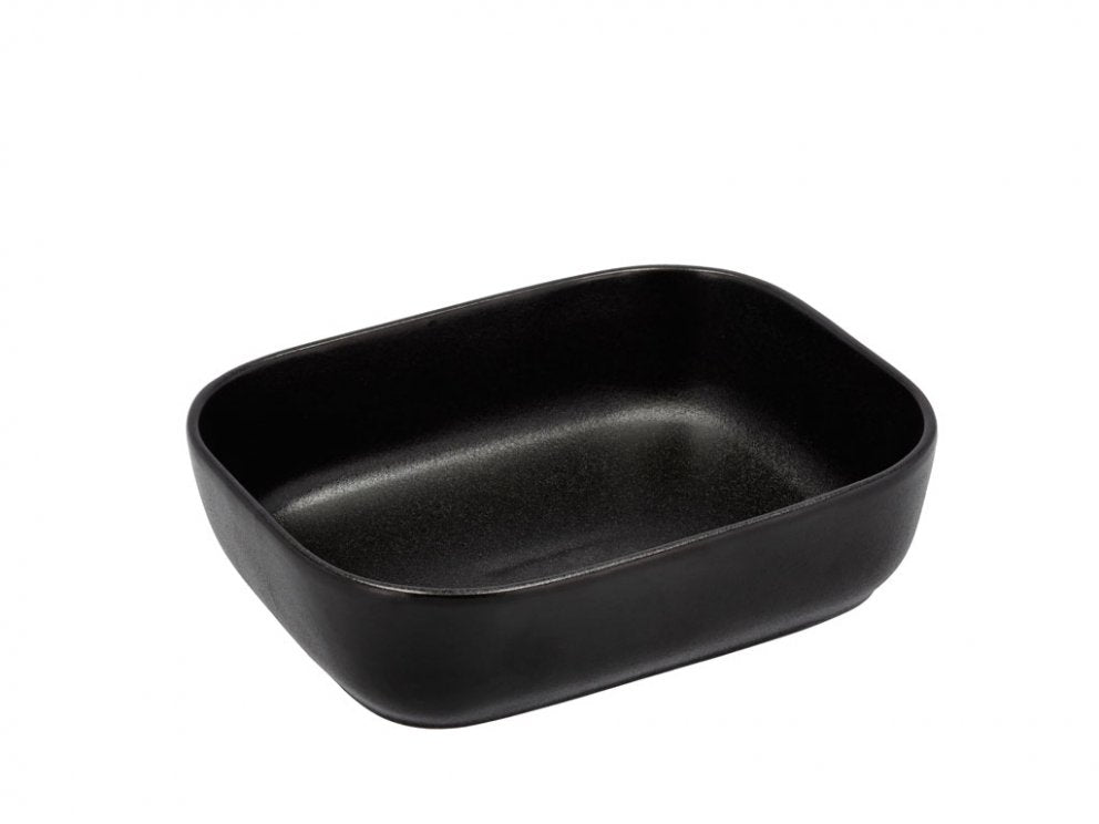 Eldfast mót 24x18.5x6.5cm black