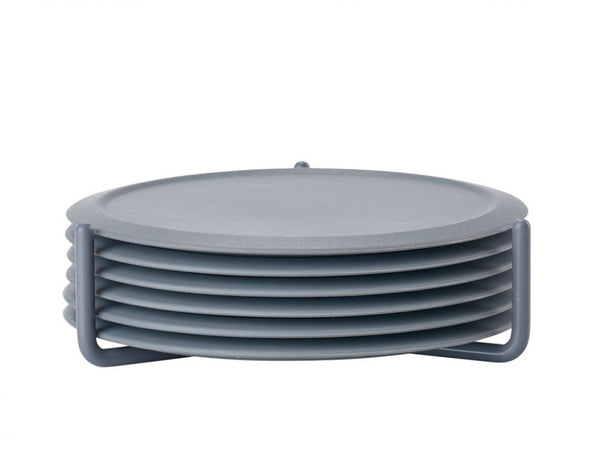 Glasamottur 6stk í standi Singles cool grey
