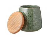 Krukka með loki 12cm green