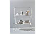 Standur/hilla 2hæðir 75cm white