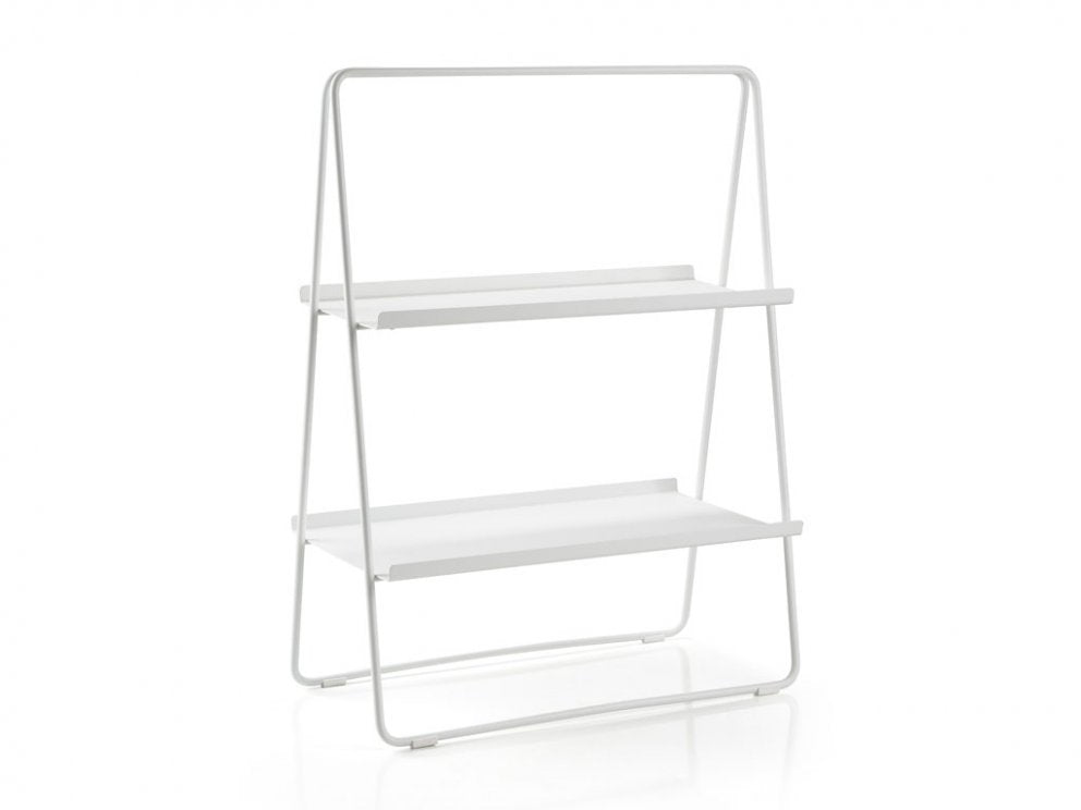Standur/hilla 2hæðir 75cm white