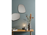Veggspegill 42x50cm Venja iron black
