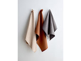 Viskastykki 3stk Tiles ash/beige/brown