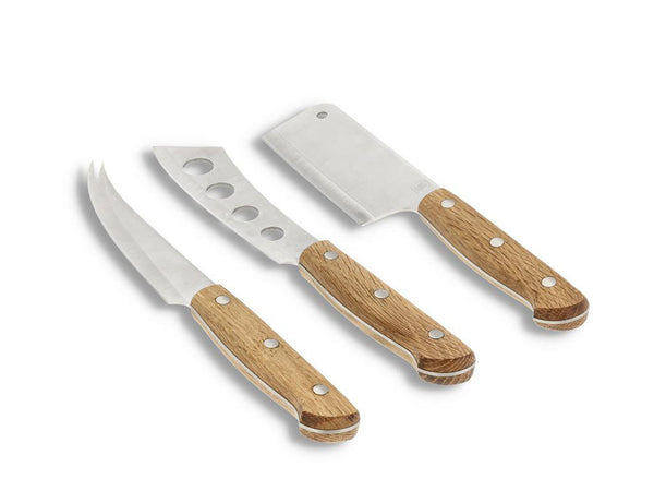 Ostahnífar Foresta 3stk oak/stainless steel