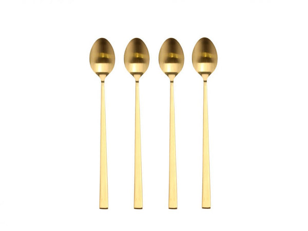 Latteskeið 20cm 4stk brass