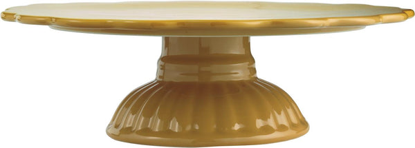 KÖKUDISKUR Á FÆTI "MUSTARD"