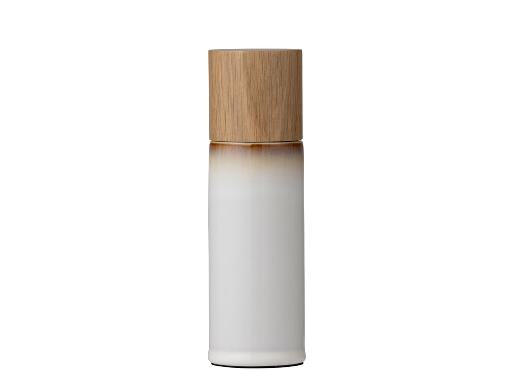 Kvörn salt 16,7cm kremlituð
