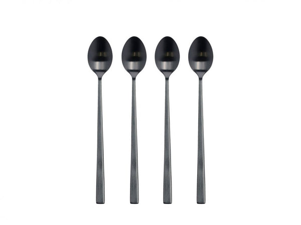 Latteskeið 20cm 4stk black