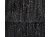 Borðlampi 40 x 40 x 42cm bast black