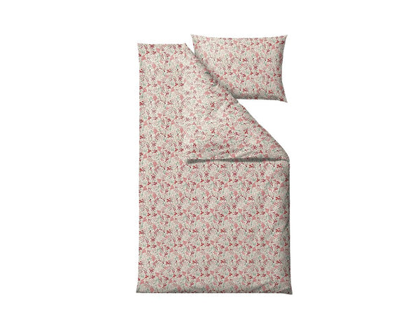 Rúmföt 140x200 Dainty Florals Berry Red