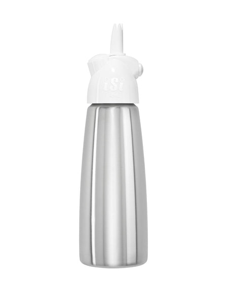 Rjómasprauta Easy whip 0,5l stál m/hvítum haus